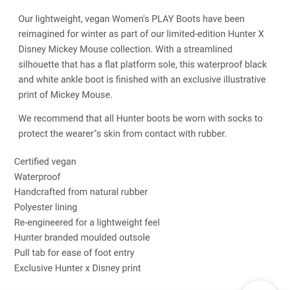Hunter × Disney Mickey Mouse rain booties - Picture 13 of 13